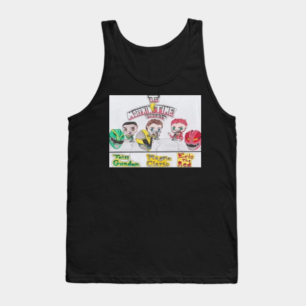 its morphin time logo shirt Tank Top by itsmorphintimepodcaststore